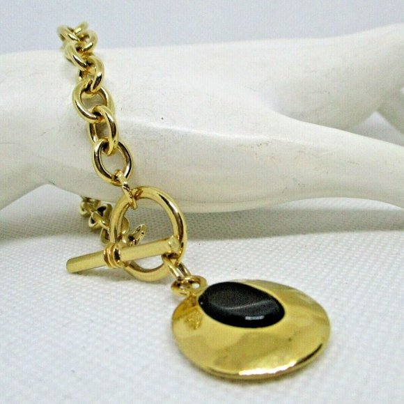 Avon Charm Pendant Chain Link Bracelet - Picture 2 of 8